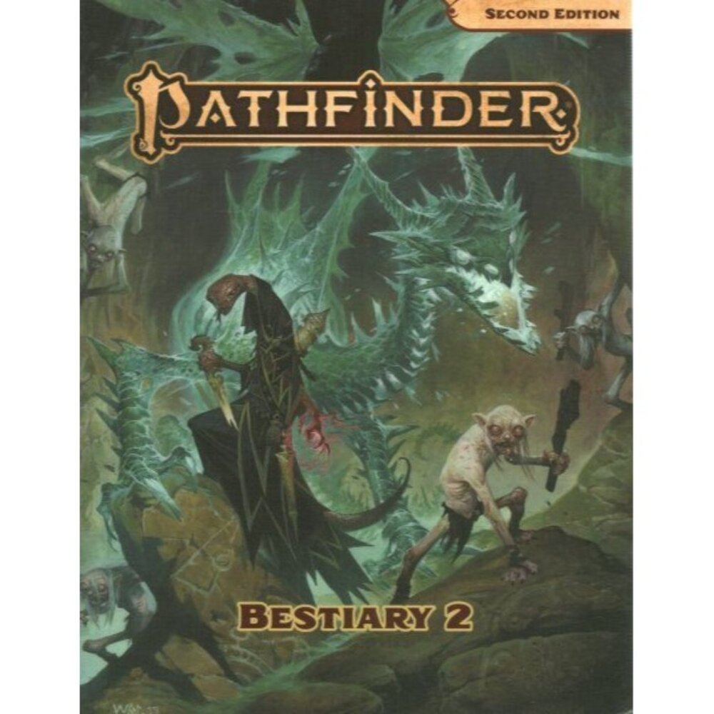 Pathfinder Second Edition Bestiary 2 Rulebook